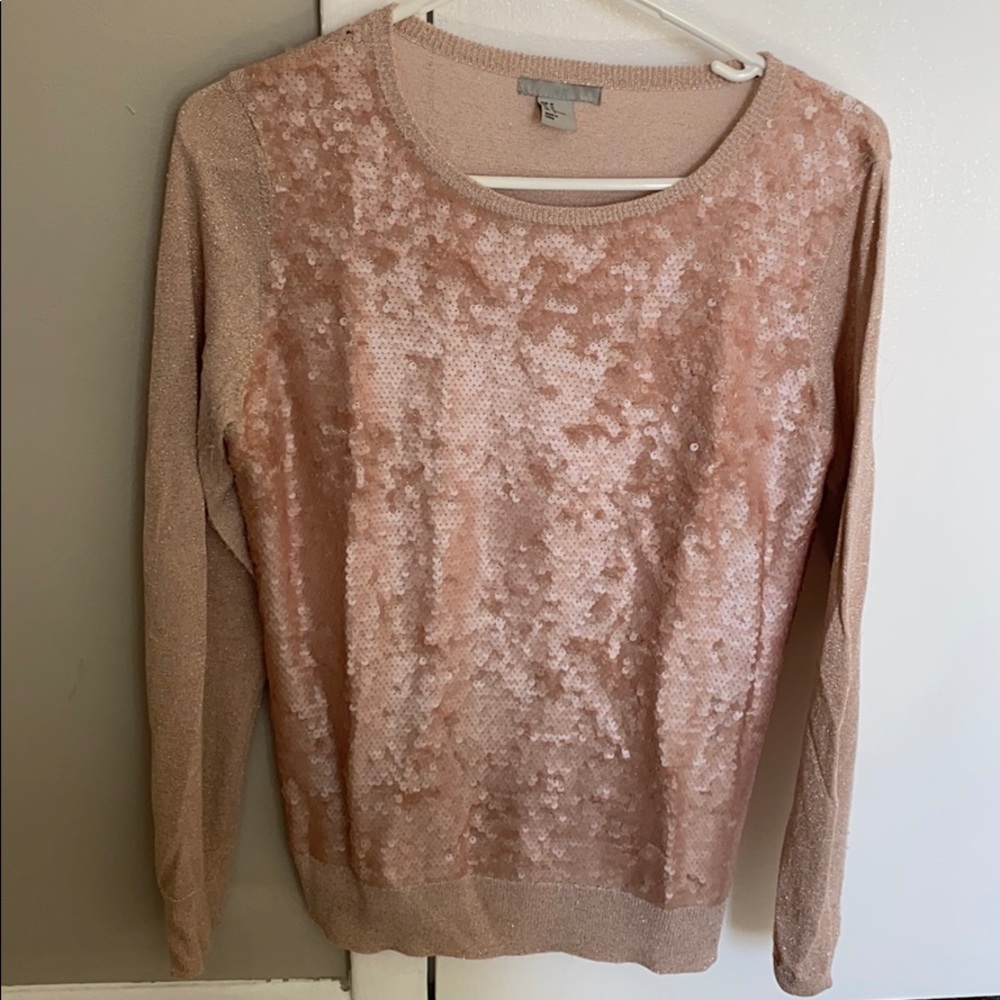 Sequin sweater
